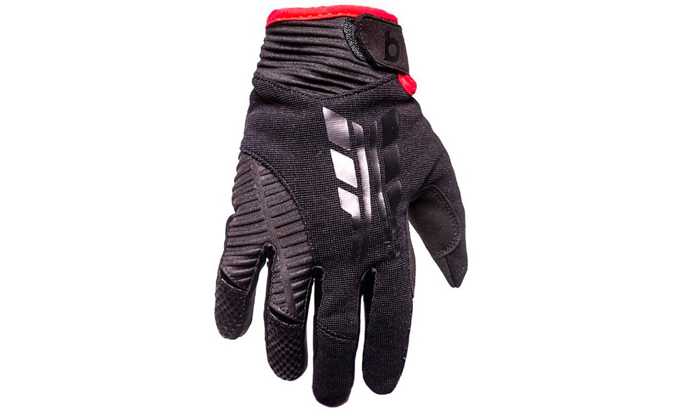 Фотография Велосипедные перчатки B10 NC-3155-2018-A черно-серый, размер XL