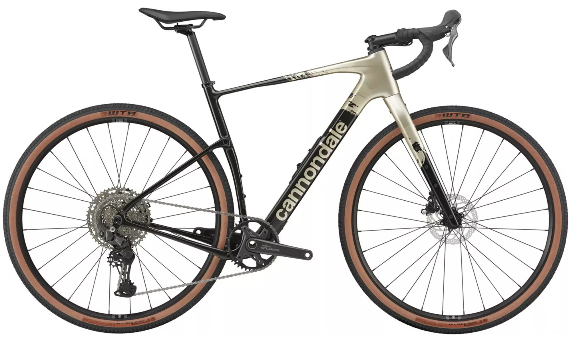 Велосипед Cannondale TOPSTONE Carbon 4 28", размер L, рама 56 см, год 2026, золотисто-черный 