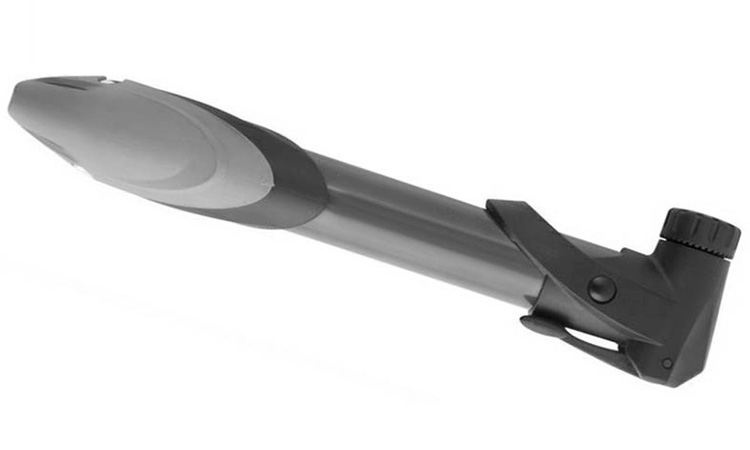 Фотография Насос мини GIYO GP-97 пластик AV/FV (100psi) Т-ручка, серый
