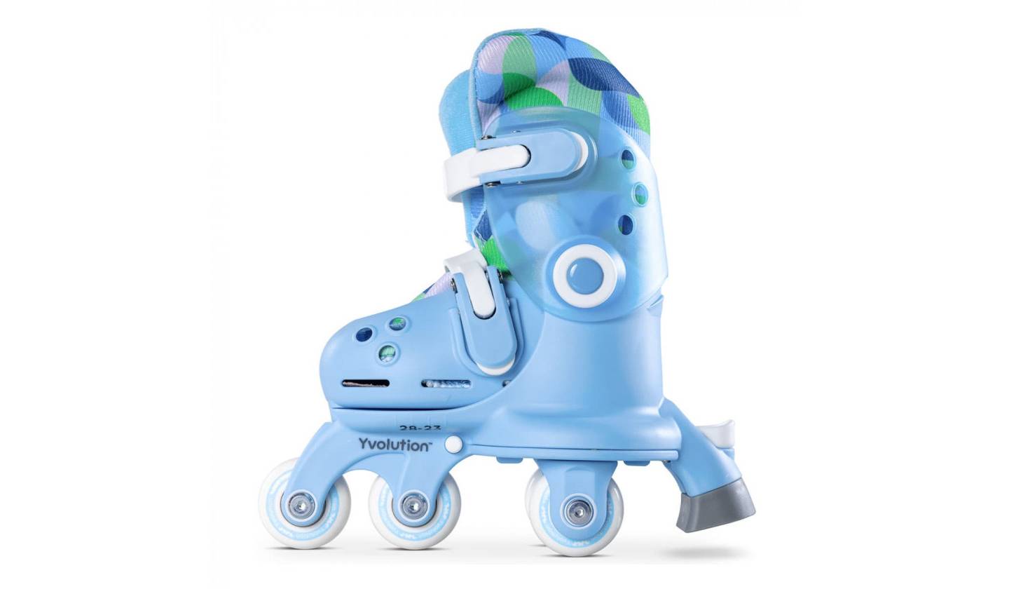 Роликові ковзани Yvolution Twista, розмір 24-28, блакитний 5 Роликові ковзани Yvolution Twista, розмір 24-28, блакитний 5