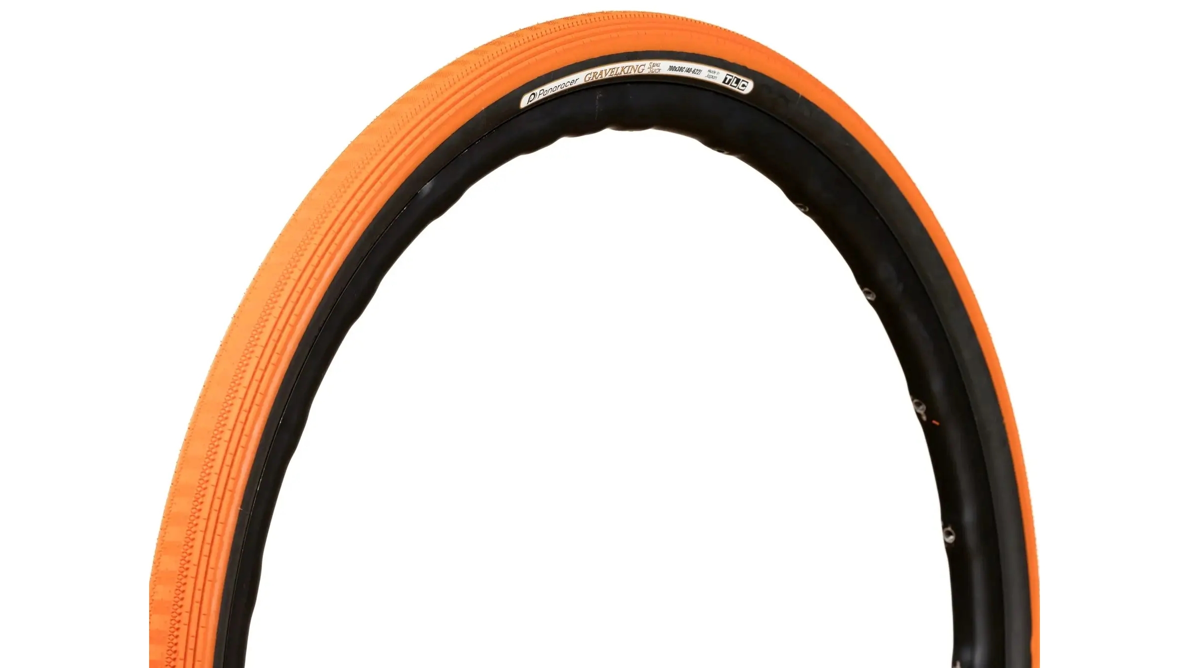 Фотографія Покришка Panaracer GRAVELKING SS, 700x38C Sunset Orange/Black