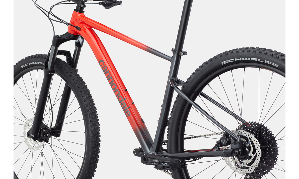 Фотография Велосипед Cannondale TRAIL SL 3 29" 2021, размер L, Красно-черный 4