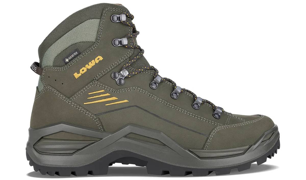 Фотография Ботинки мужские LOWA Renegade Evo GTX MID olive-mustard размер 43.5 