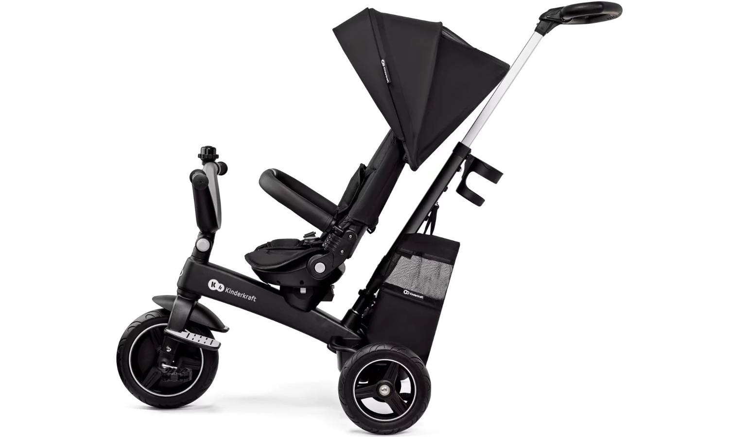 Триколісний велосипед Kinderkraft Easytwist Black 13