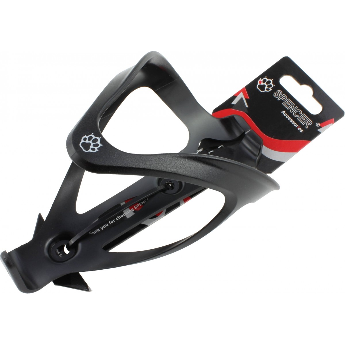Фляготримач Spencer полікарбонат, Чорний 2