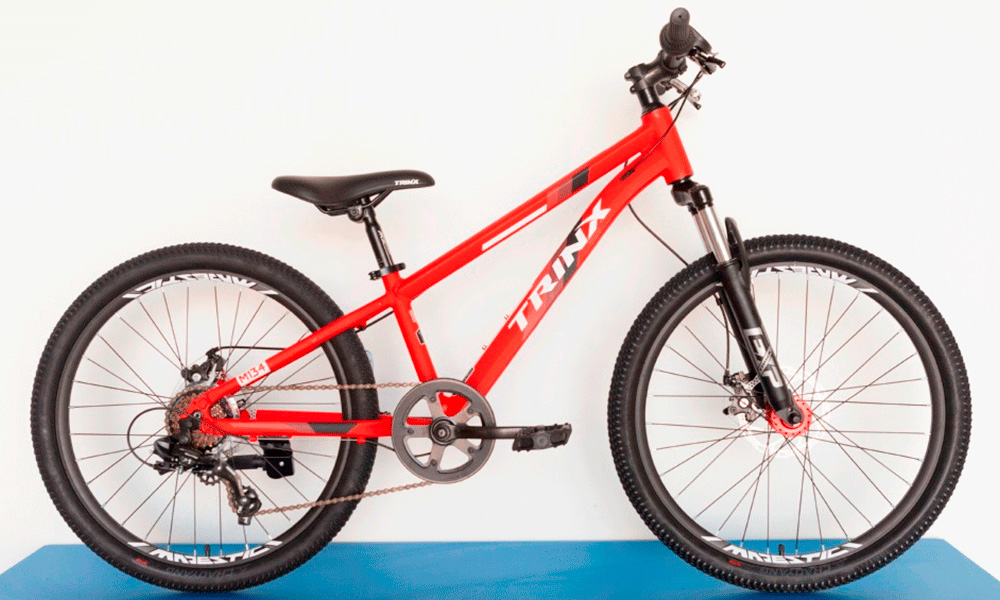 Фотографія Велосипед підлітковий Trinx M134 24" 2021 Red