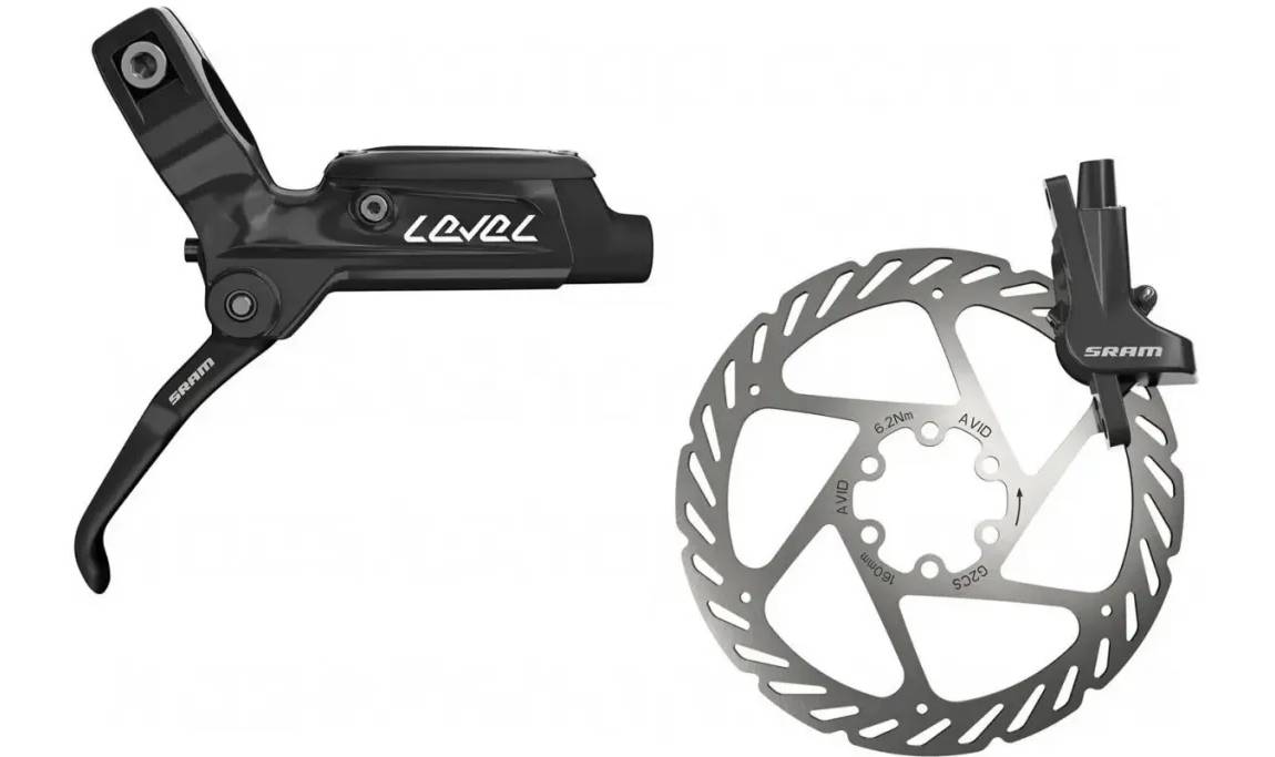 Фотография Тормоз дисковый SRAM Level Black Rear 1800mm 160mm G2CS Rotor