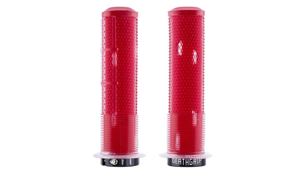 Грипсы DMR DeathGrip2 Thick Flange [Clear Red] 