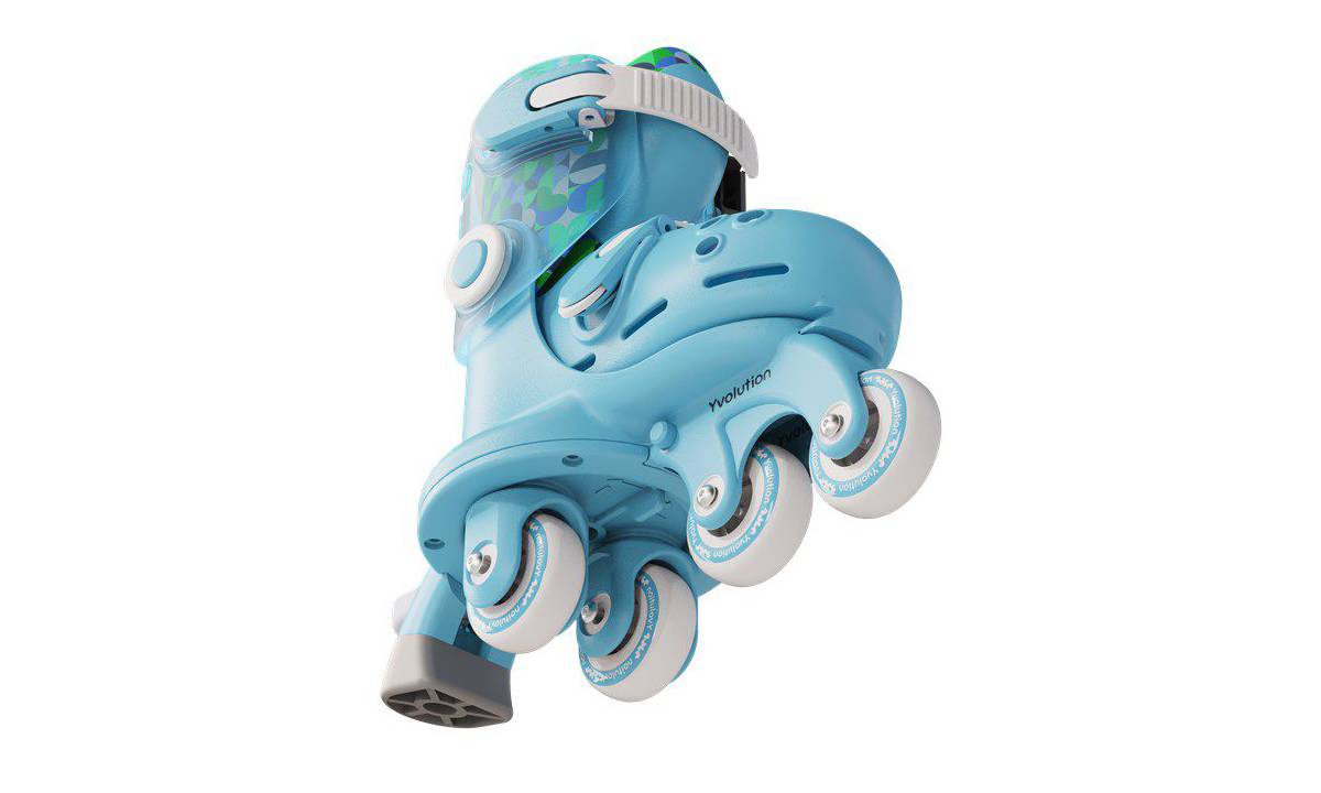 Роликові ковзани Yvolution Twista, розмір 24-28, блакитний 8 Роликові ковзани Yvolution Twista, розмір 24-28, блакитний 8