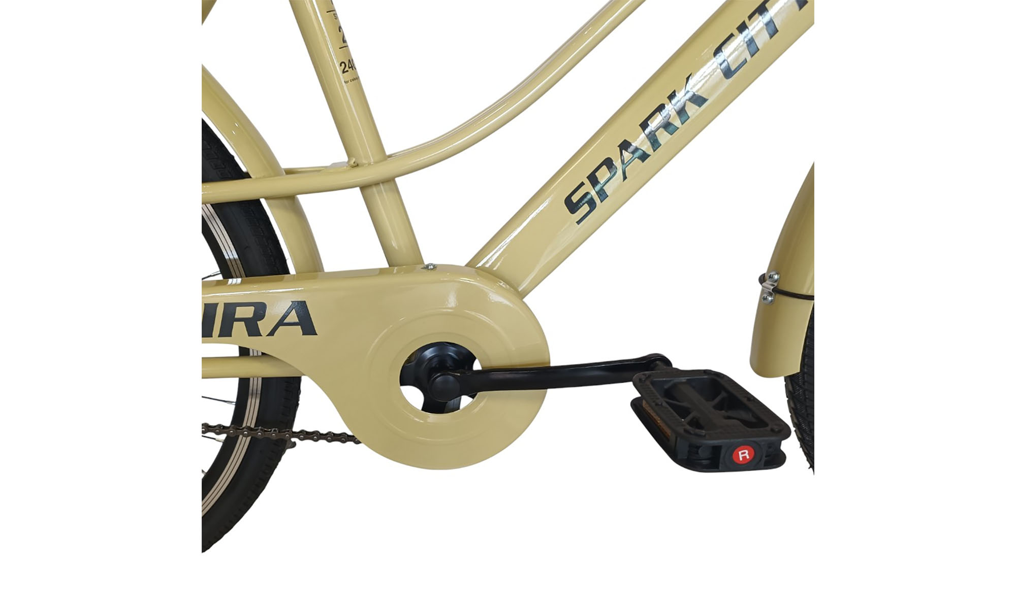 Велосипед SPARK CITY MIRA 26", размер M, рама - 17", год 2026, желтый 2