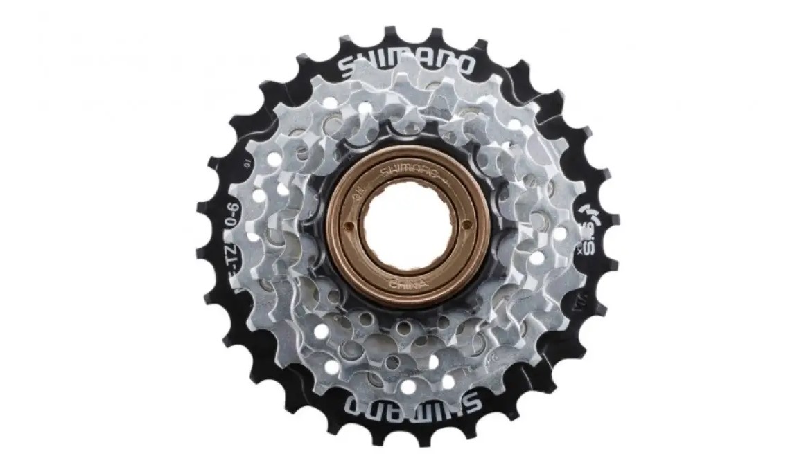 Трещотка Shimano MF-TZ510 14-28Т, 6 скоростей, коричневый  