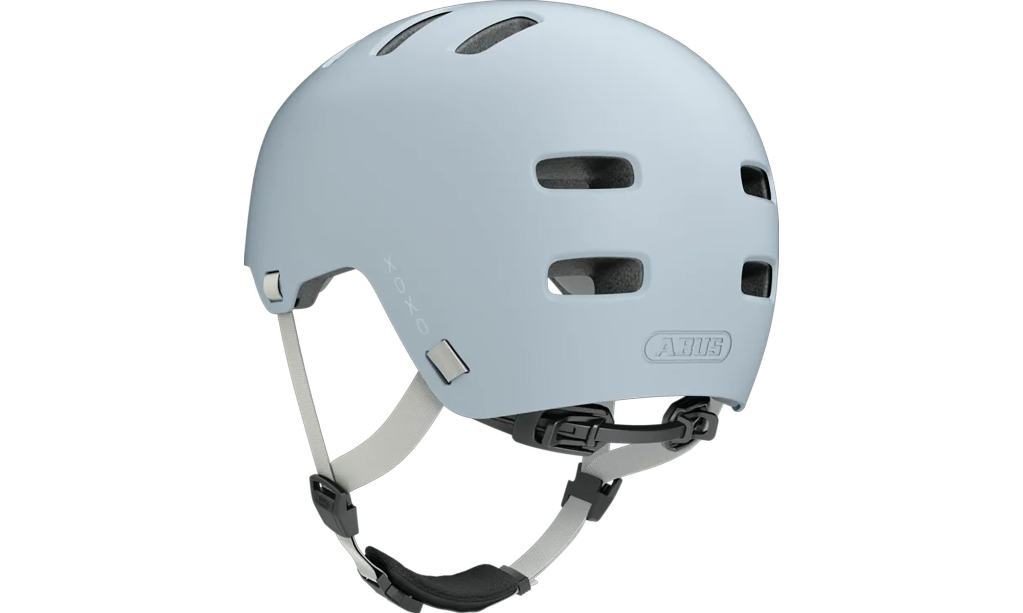 Велошлем ABUS XOXO aqua blue, размер S (51-55 см), светло-голубой 3 Велошлем ABUS XOXO aqua blue, размер S (51-55 см), светло-голубой 3