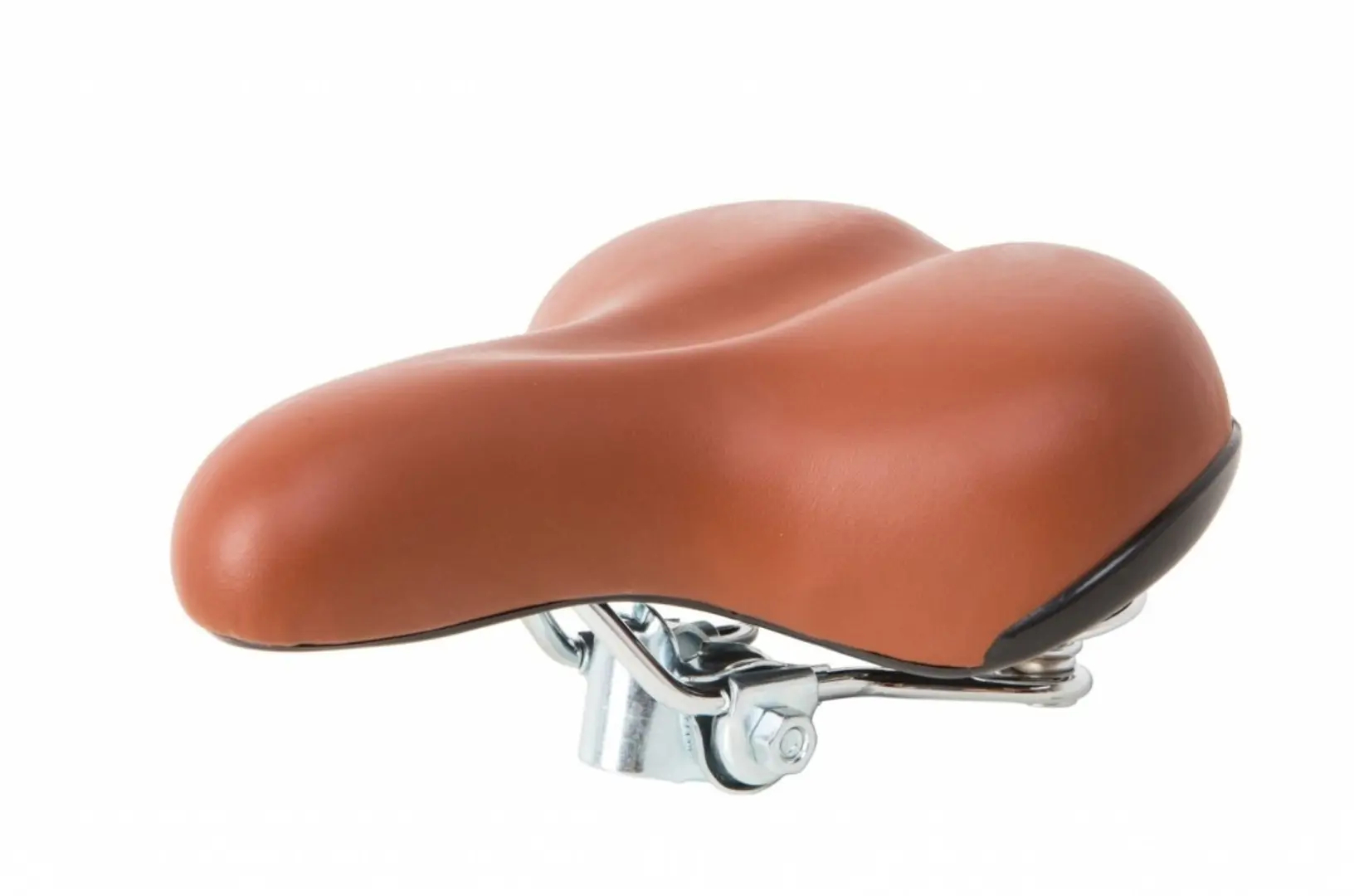 Седло комфортное с пружинами 210*245 на замке СР (коричневый)  