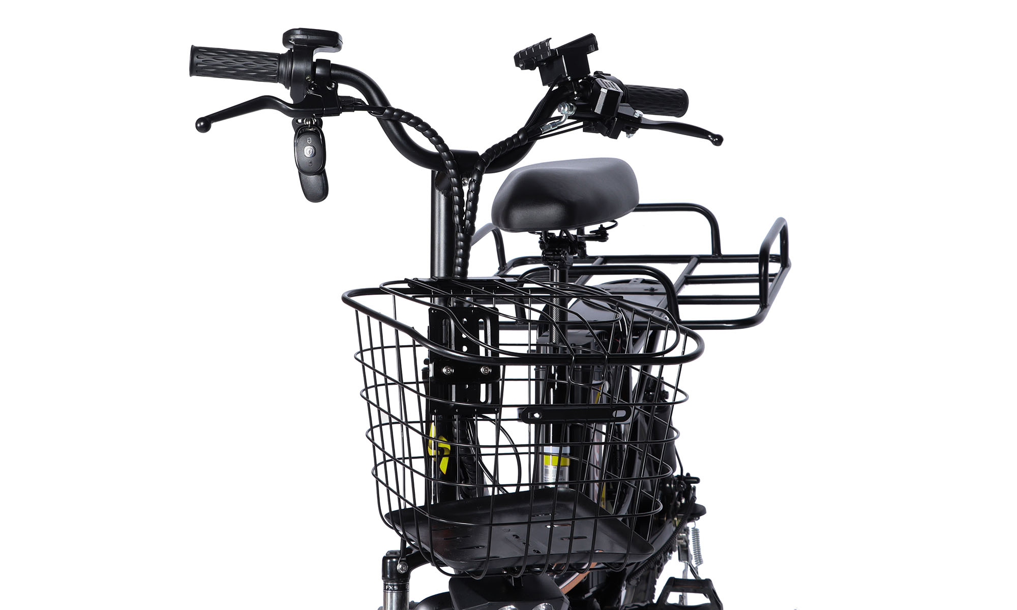 Велосипед з електроприводом SPACE eELDORADO DD FR 18", розмір S, рама 15", 48B 15А * год 500Вт, 2025, чорно-жовтий 3 Велосипед з електроприводом SPACE eELDORADO DD FR 18", розмір S, рама 15", 48B 15А * год 500Вт, 2025, чорно-жовтий 3