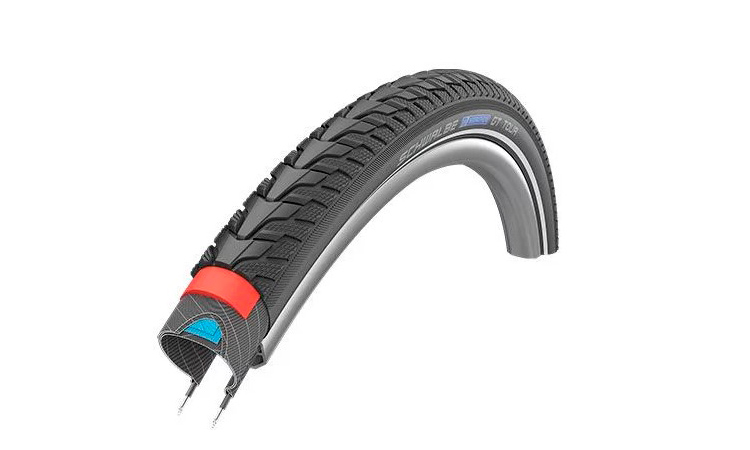 Фотография Покрышка 26x2.00 (50-559) Schwalbe MARATHON GT Tour DualGuard Performance B/B+RT HS485 EC, 67EPI 34B black