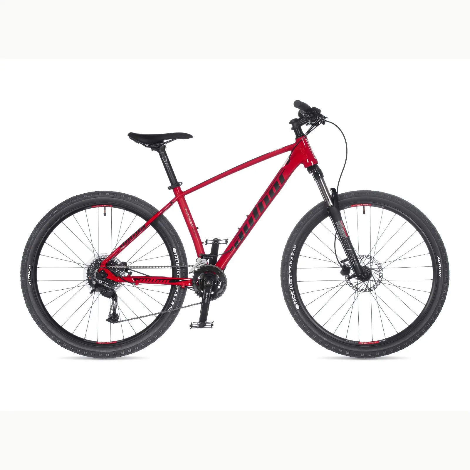 Фотографія Велосипед AUTHOR Pegas 27.5" рама M (2022) Червоний