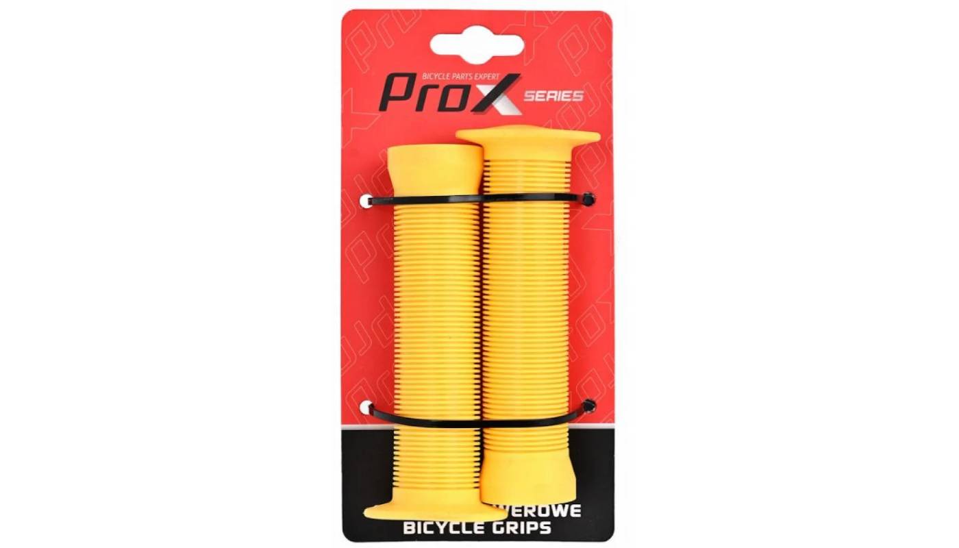 Грипсы ProX GP-41C 130 мм, BMX, желтый 2 Грипсы ProX GP-41C 130 мм, BMX, желтый 2