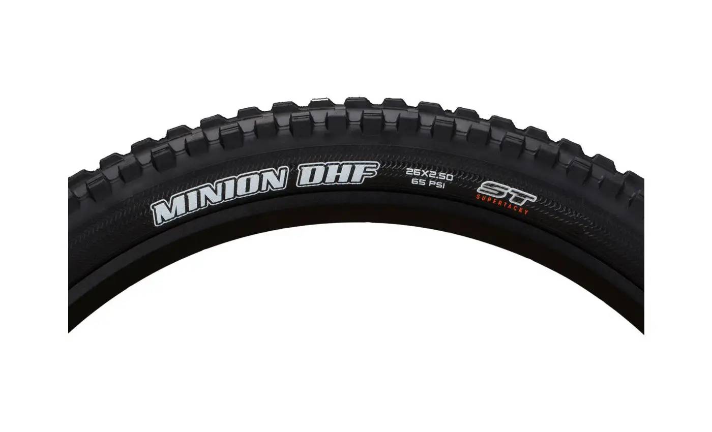 Фотография Покрышка Maxxis MINION DHF 26X2.35 TPI-60 Wire ST 4