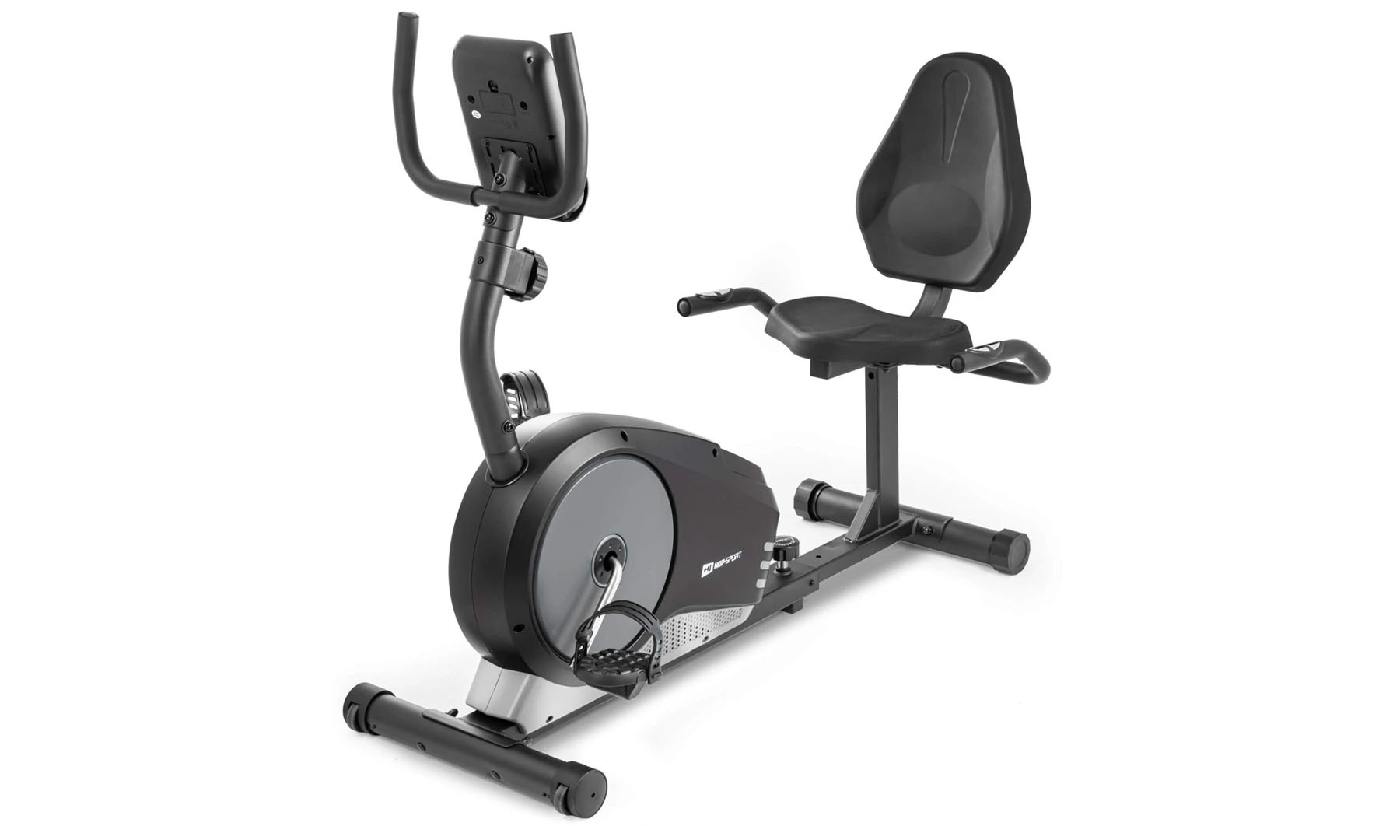 Фотография Горизонтальный велотренажер Hop-Sport HS-040L Root Серый 8