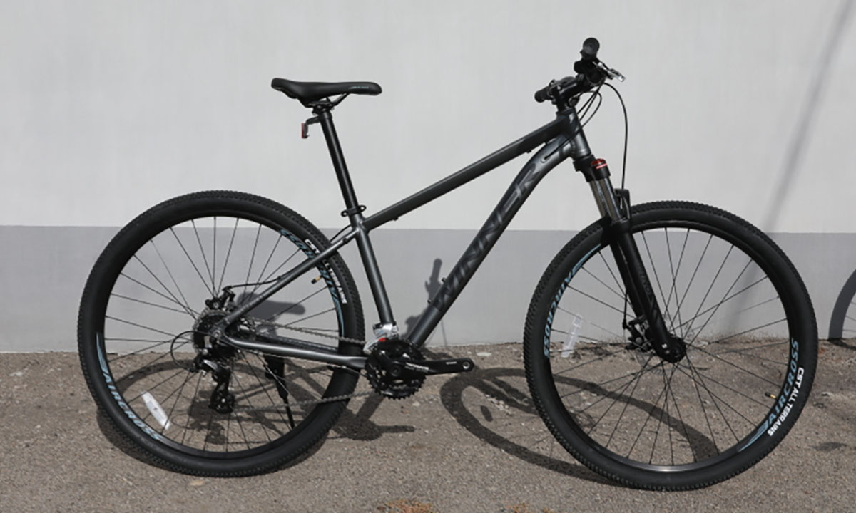 Велосипед Winner IMPULSE 29", рама XL, 2024, сірий (матовий) 5