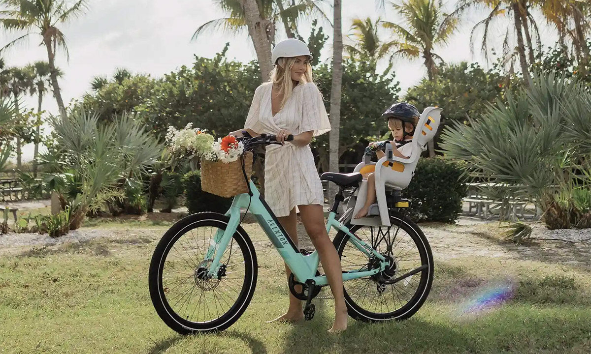 Електровелосипед Aventon Pace 500 ST, 27,5", рама M, 2023 Celeste 4