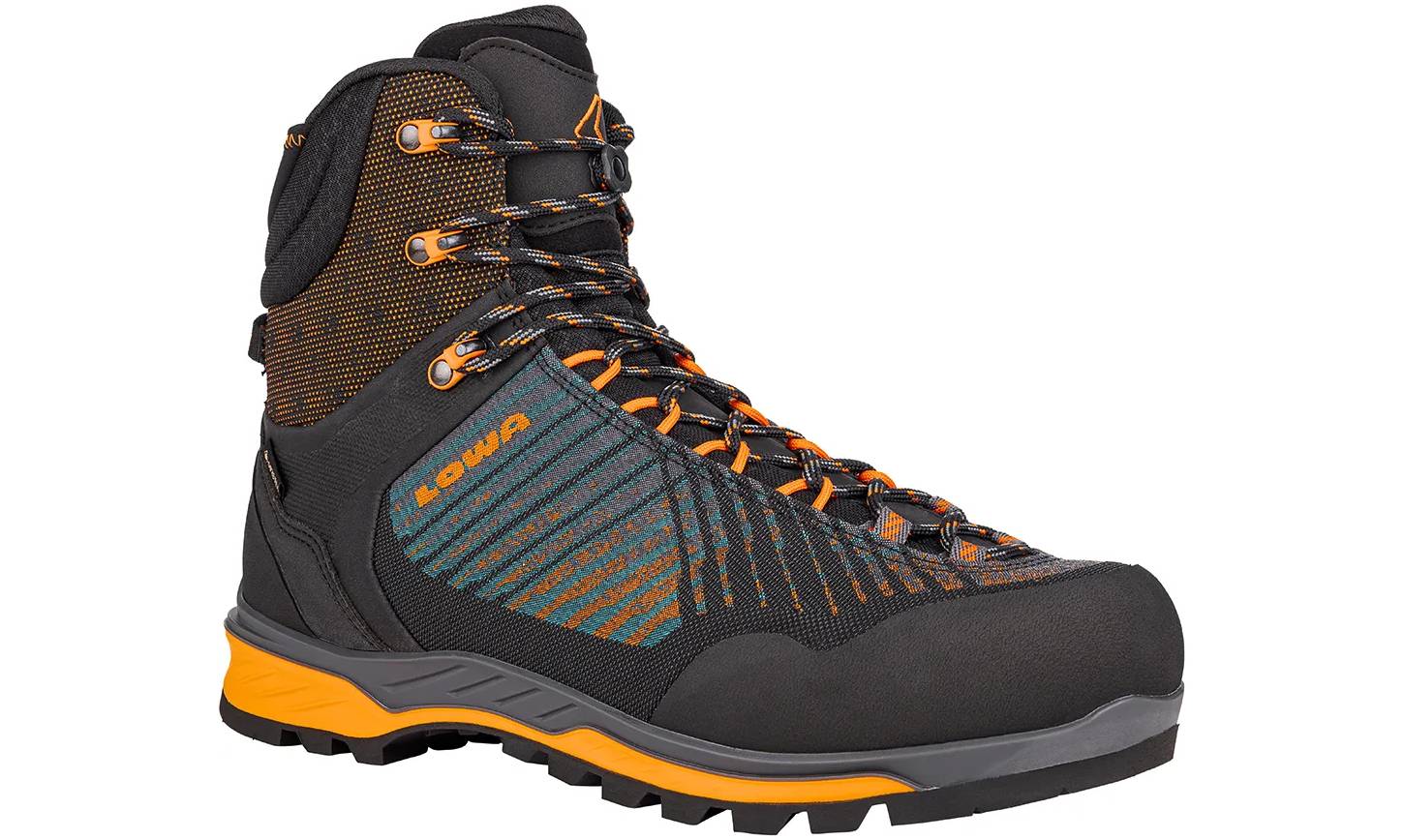 Ботинки LOWA Mangart GTX MID anthracite-flame размер 42.0 5 Ботинки LOWA Mangart GTX MID anthracite-flame размер 42.0 5