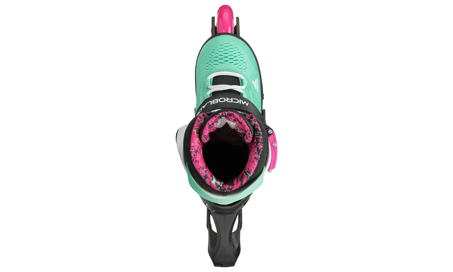 Ролики Rollerblade Microblade XT black-sea green 28-32 4 Ролики Rollerblade Microblade XT black-sea green 28-32 4