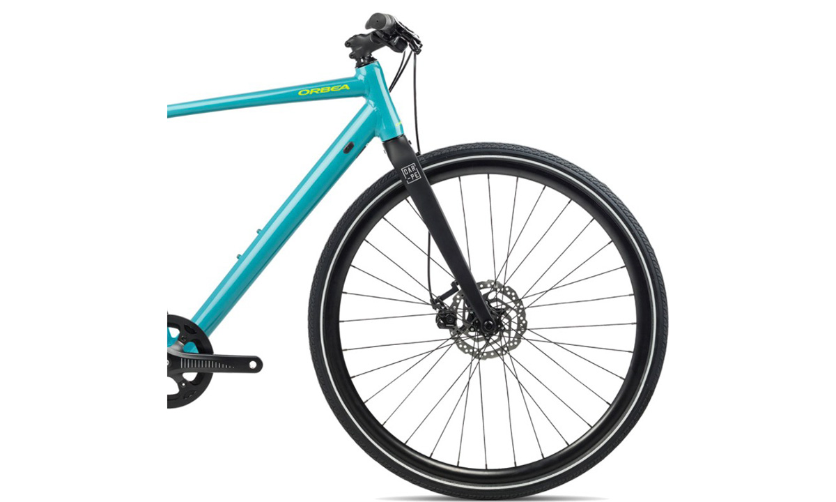 Фотографія Велосипед Orbea Carpe 40 28" розмір L 2021 Блакитно-чорний 3