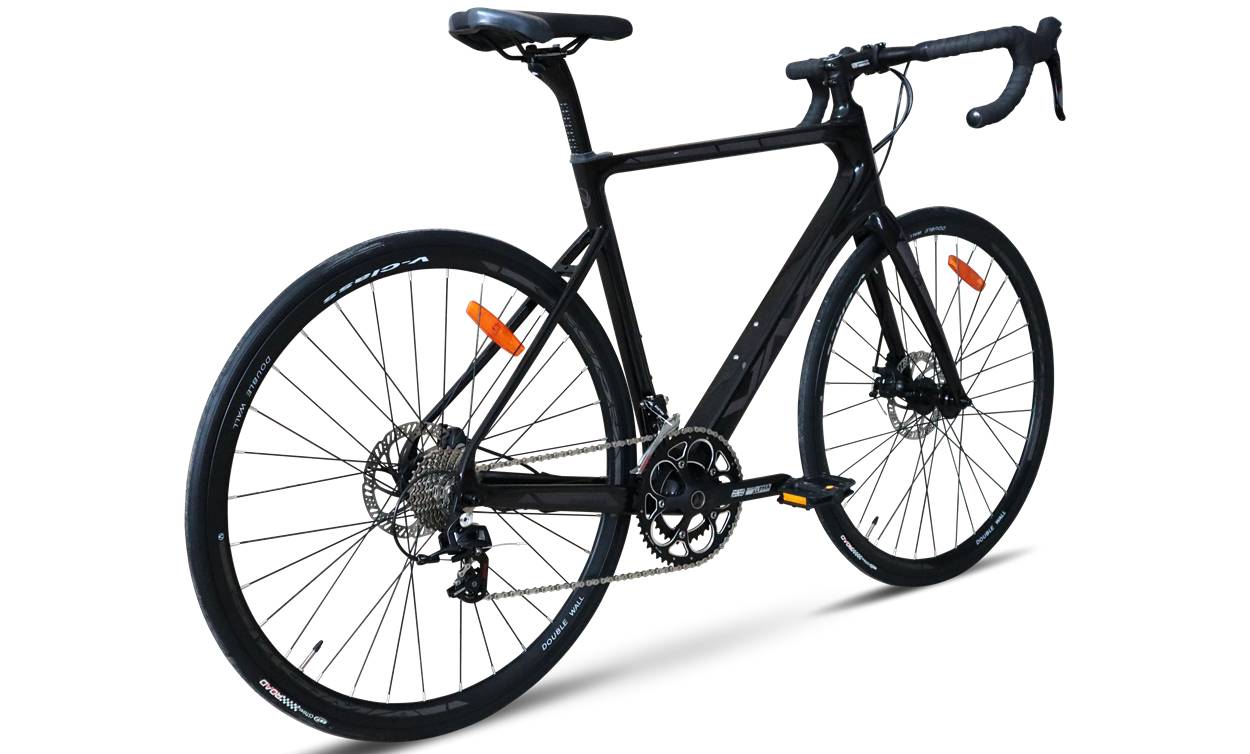 Фотографія Велосипед VNC TimeRacer Team 105 28" розмір М рама 51см 2023 чорний