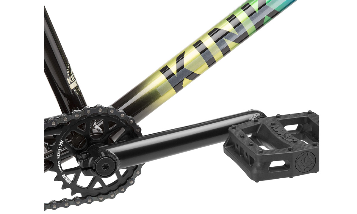 Фотография Велосипед KINK BMX 20" Whip XL 2021 Черный 6