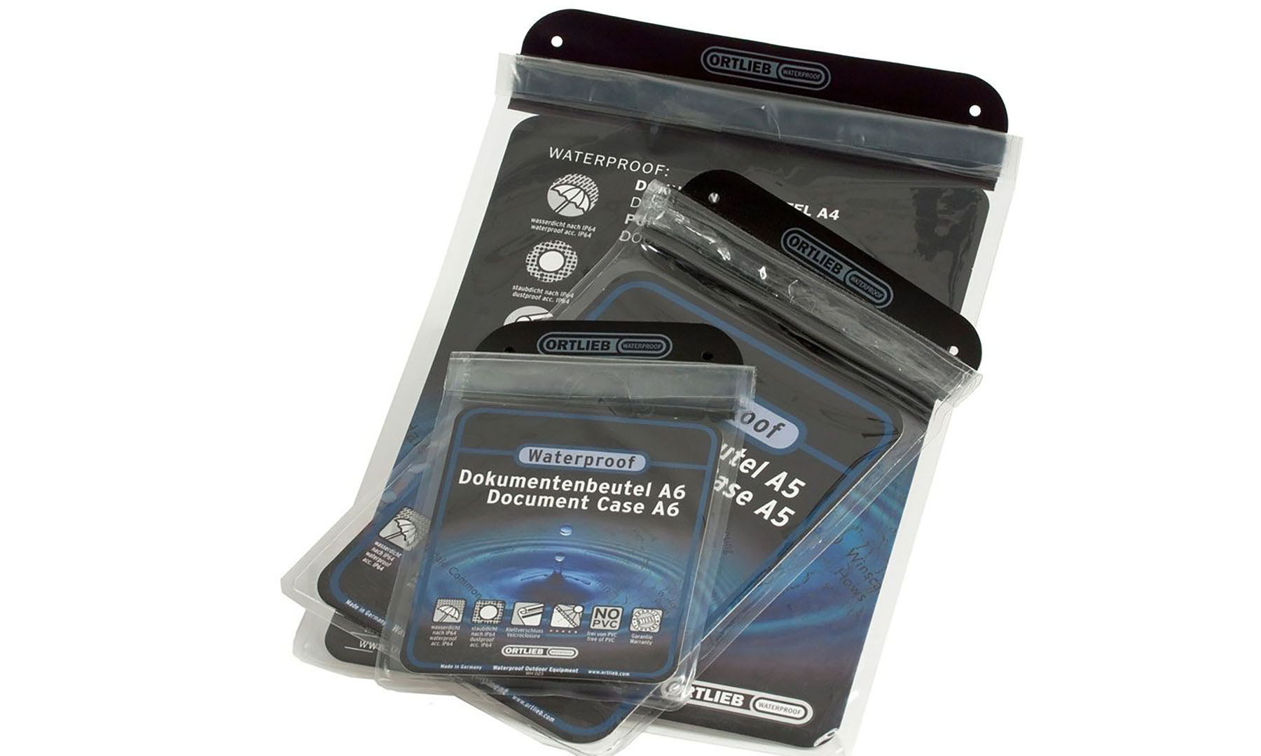 Гермокарман для документов Ortlieb Document-Bag, размер A4 4