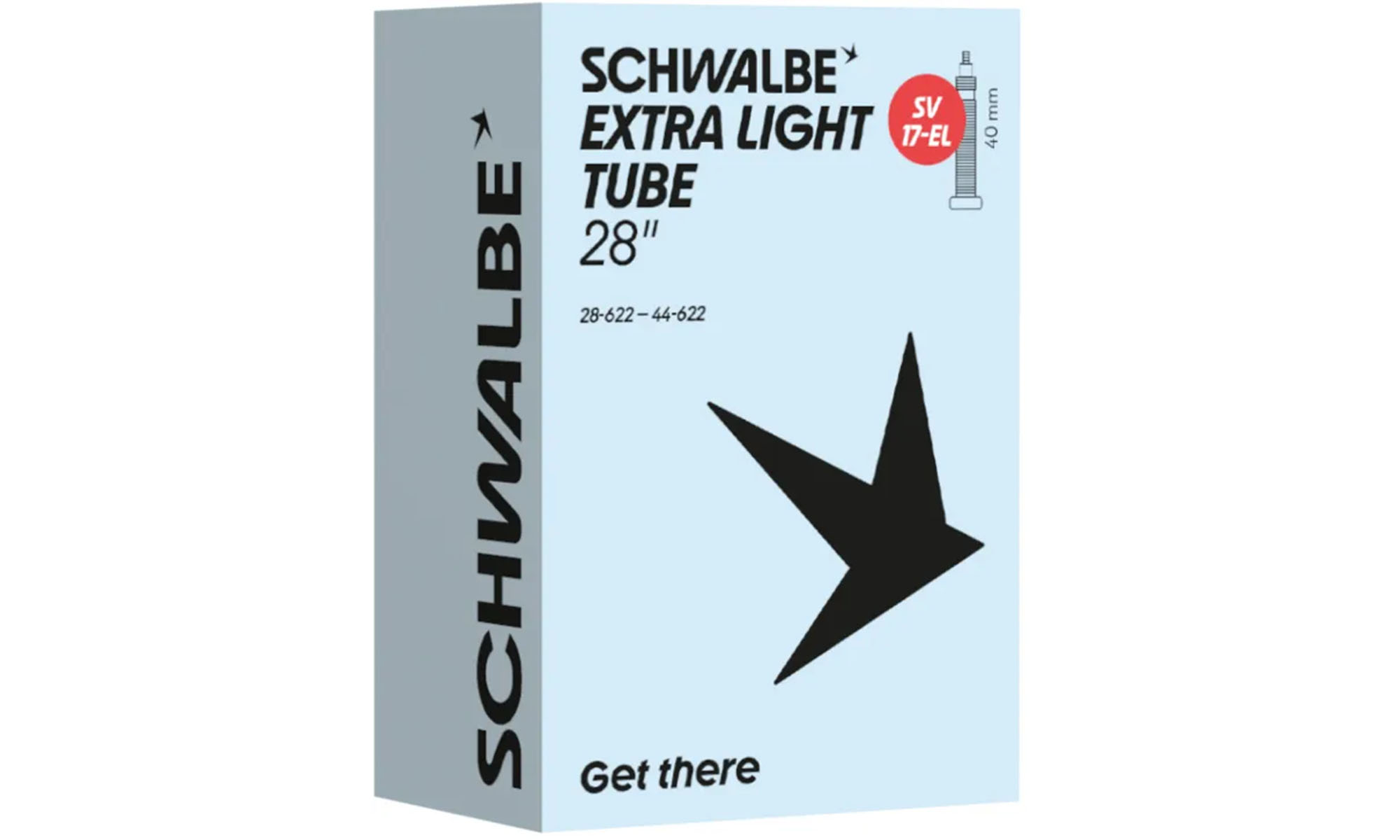 Камера 28" (28/44-622) Schwalbe SV17-EL EXTRA LIGHT 40мм 