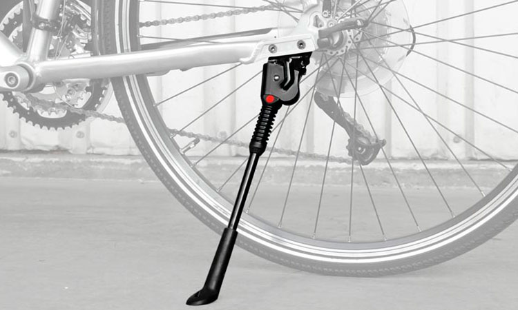 Велосипедная подножка задняя Hebie FIX 40, изменяемая длина 26-28"