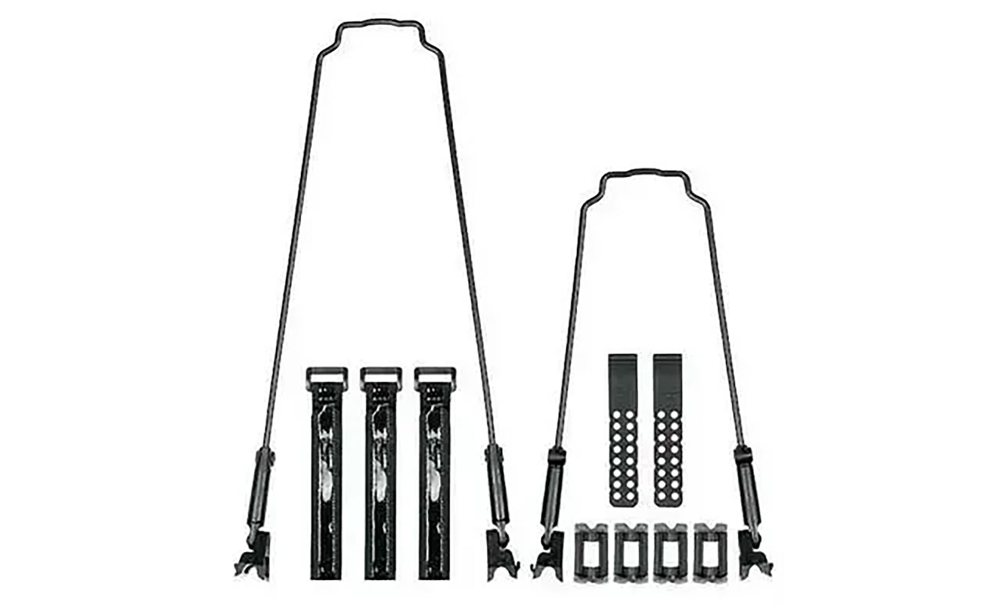 Запчасть для болотника SKS VELOFLEXX 55 U-STAY KIT BLACK, черный Запчасть для болотника SKS VELOFLEXX 55 U-STAY KIT BLACK, черный