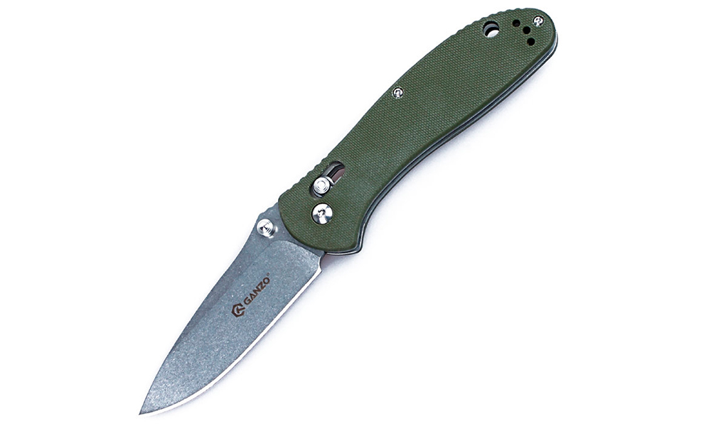 Фотография Складной нож Ganzo G7392 зеленый