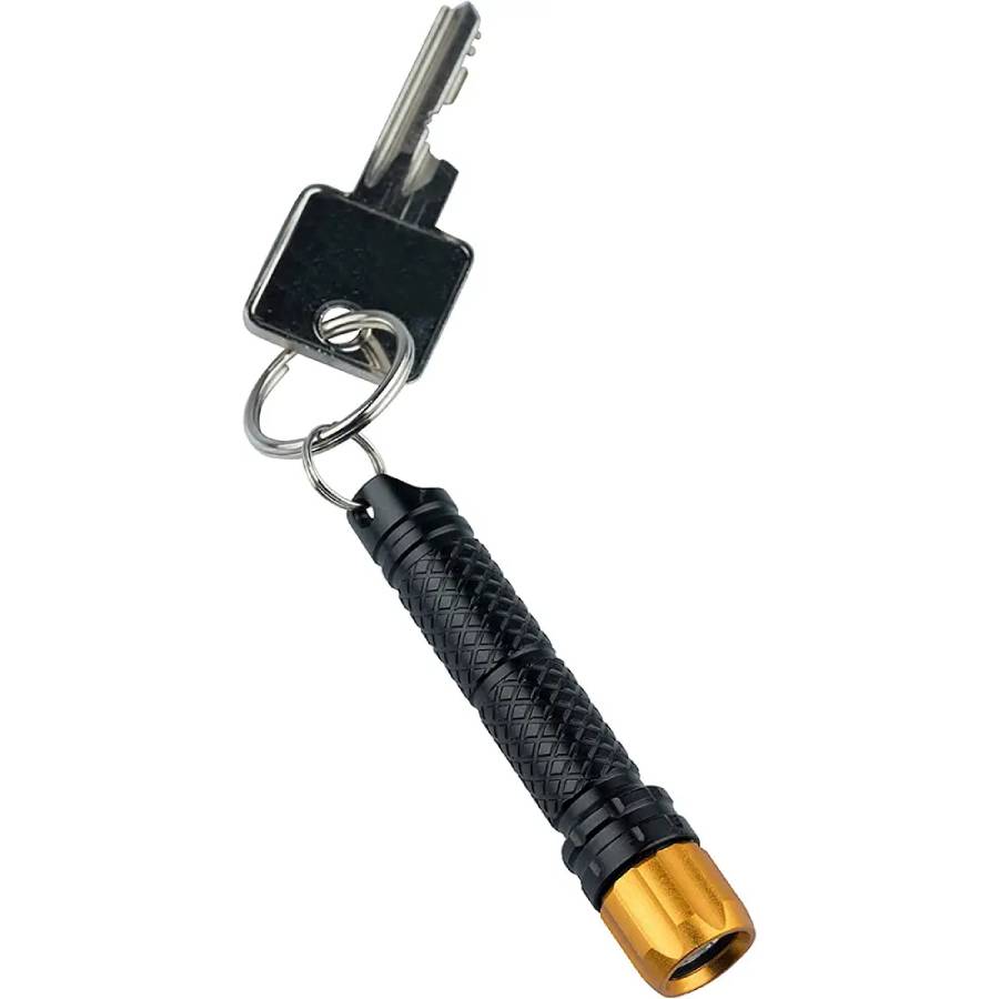 Брелок-фонарик Munkees 1036 Aluminium Flashlight black 2