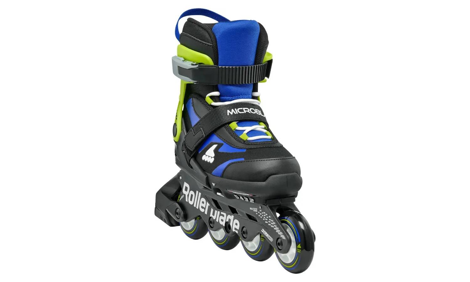 Фотография Ролики Rollerblade Microblade black-blue 28-32 6