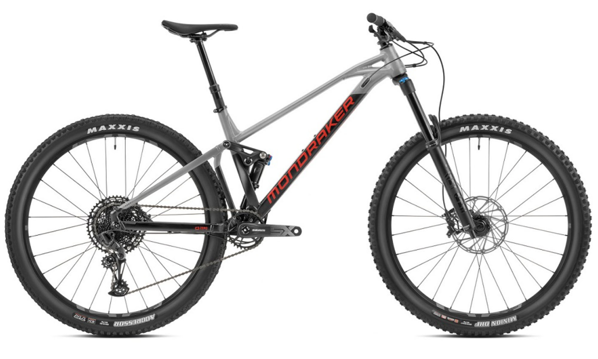 Велосипед MONDRAKER FOXY 29" T-M, Black / Nimbus Grey / Flame Red (2023/2024) 