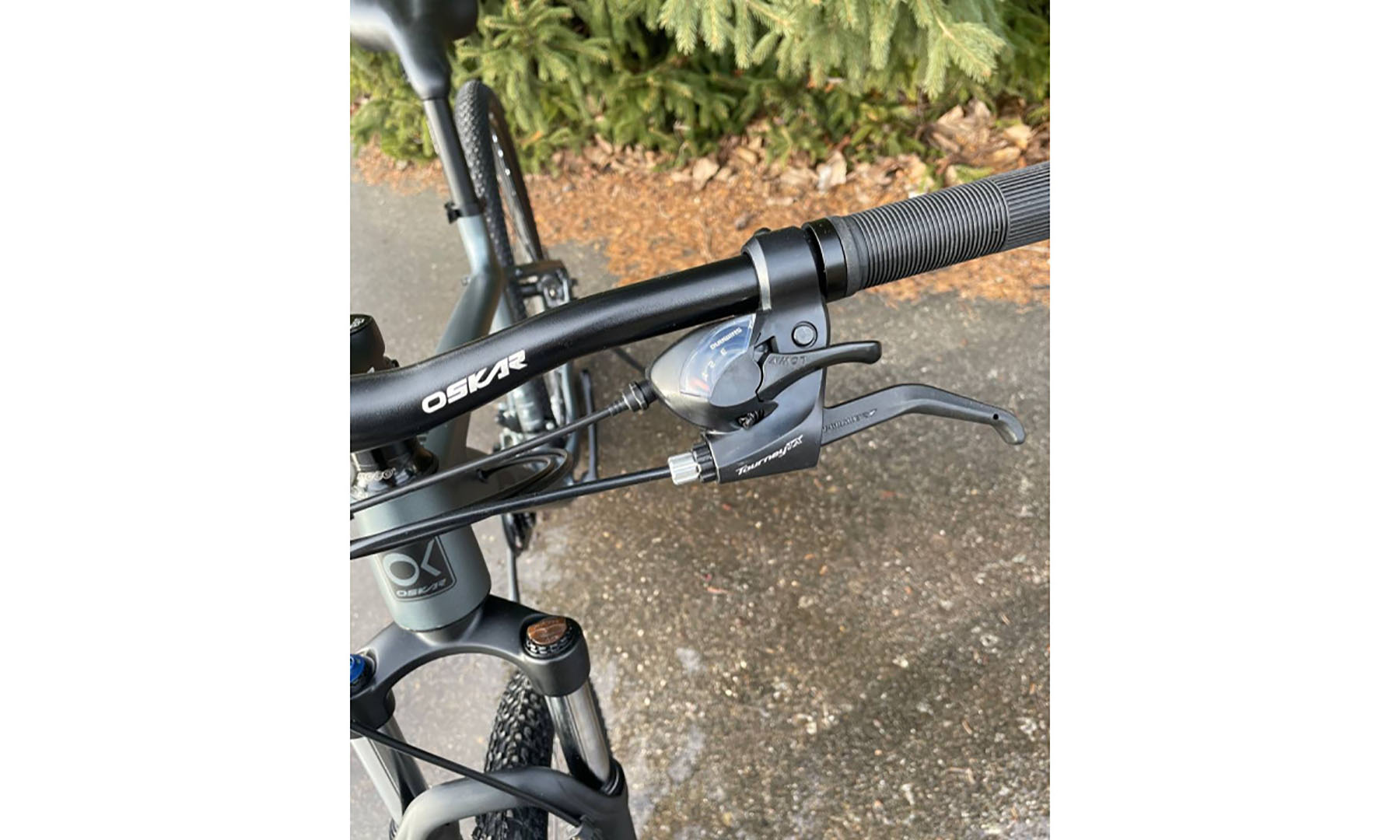 Велосипед OSKAR SHADOW 29", розмір L, рама 18", 2025, сірий матовий 5