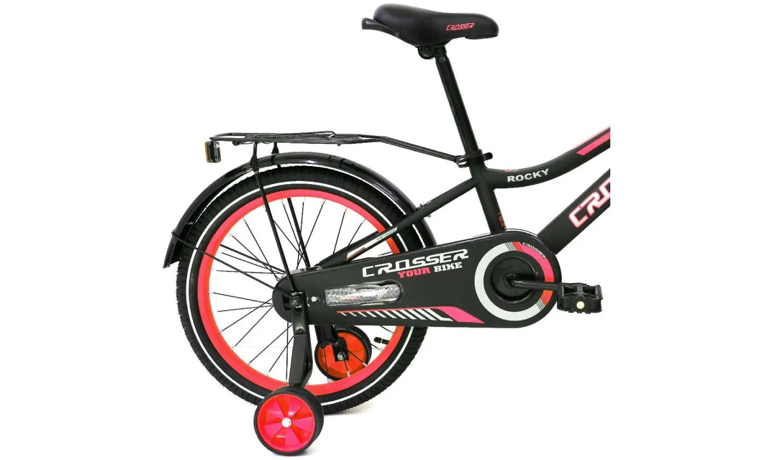 Велосипед Crosser Rocky 16" Черно-красный 3 Велосипед Crosser Rocky 16" Черно-красный 3