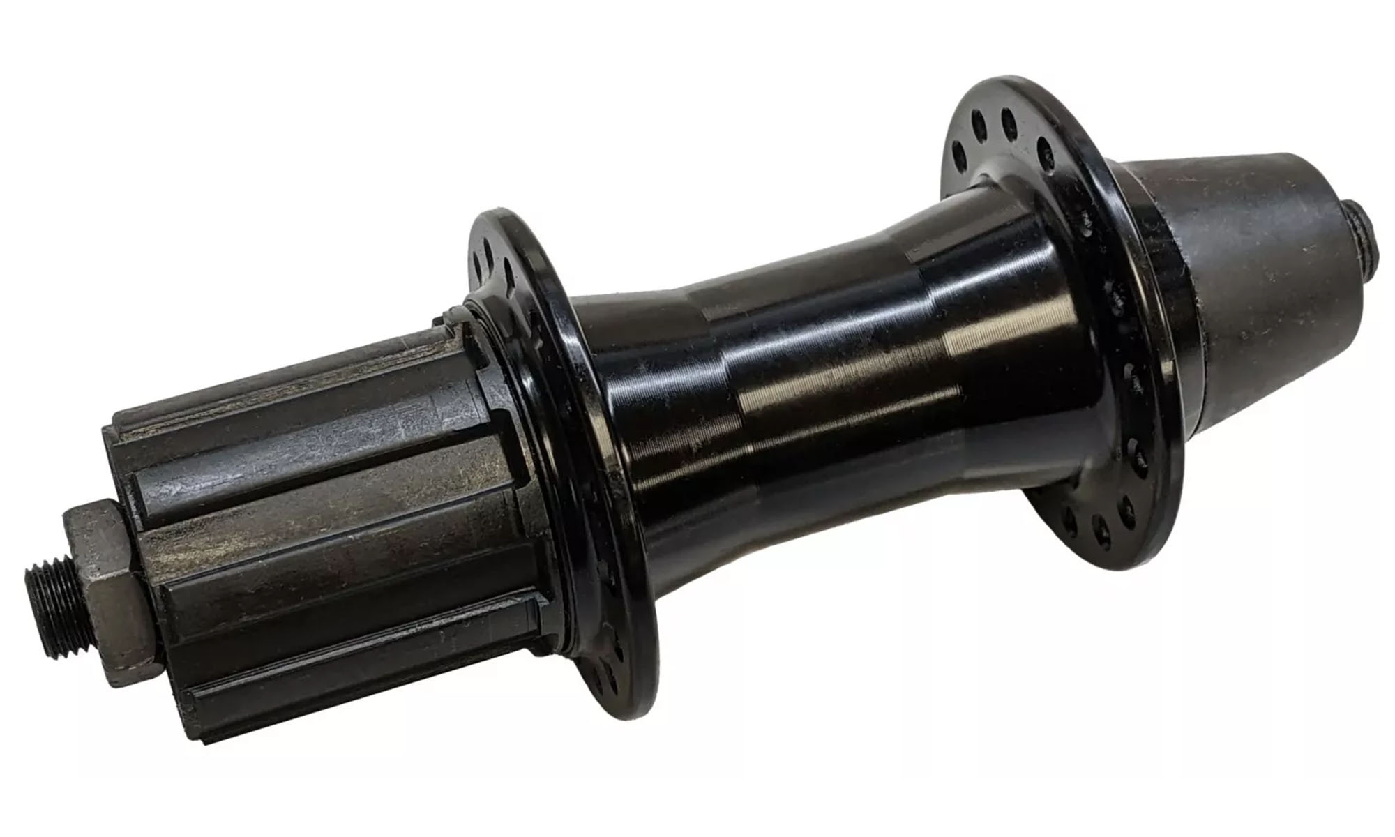 Втулка задняя Quando KT-SH3R 135x10 QR, 36H, 8/9/10S, под V-brake, черная 