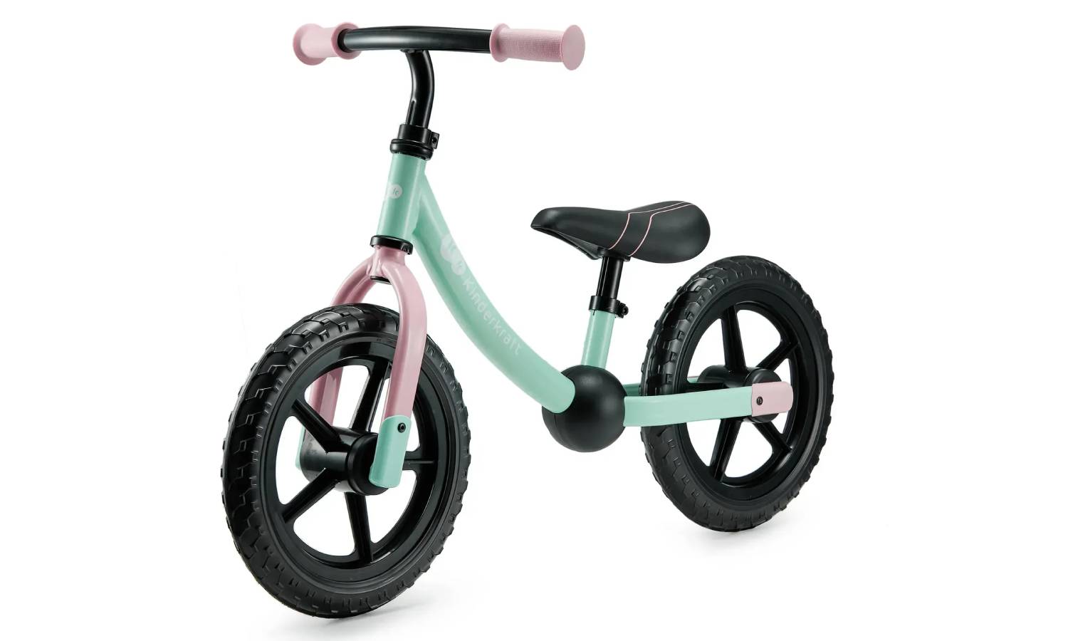 Беговел Kinderkraft 2Way Next мятно-розовый 
