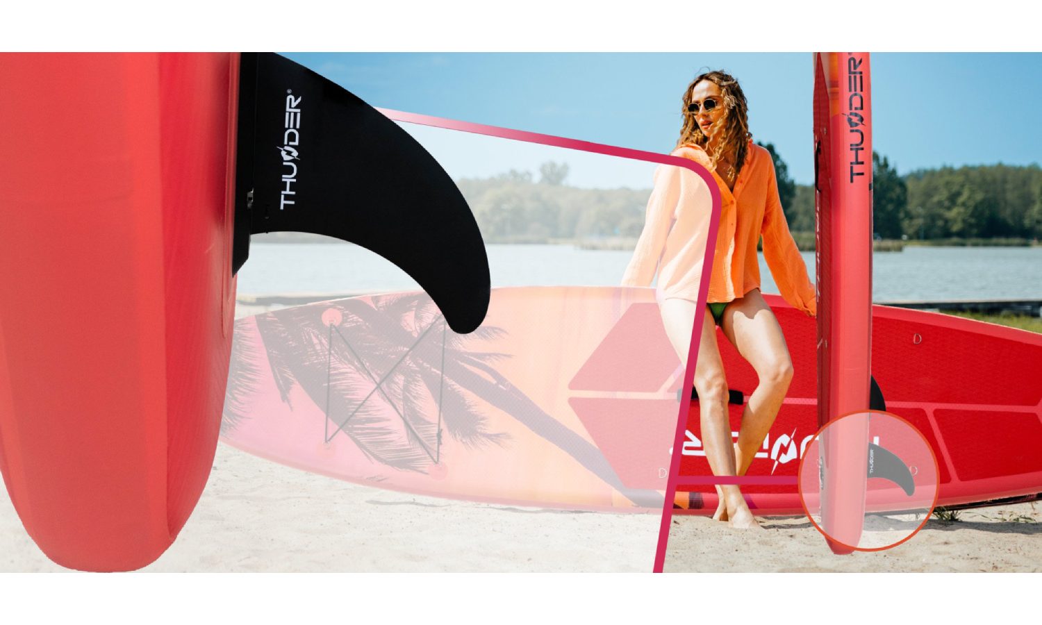 Сапборд Thunder SUP ISLE 320 8