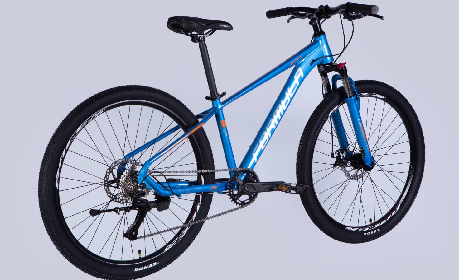 Велосипед Formula ZEPHYR 3.0 DD 26" размер XS  рама 14" 2025 синий 4