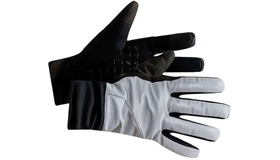 Фотография Перчатки Craft Siberian Glow Glove, размер 10/L, черно-серый