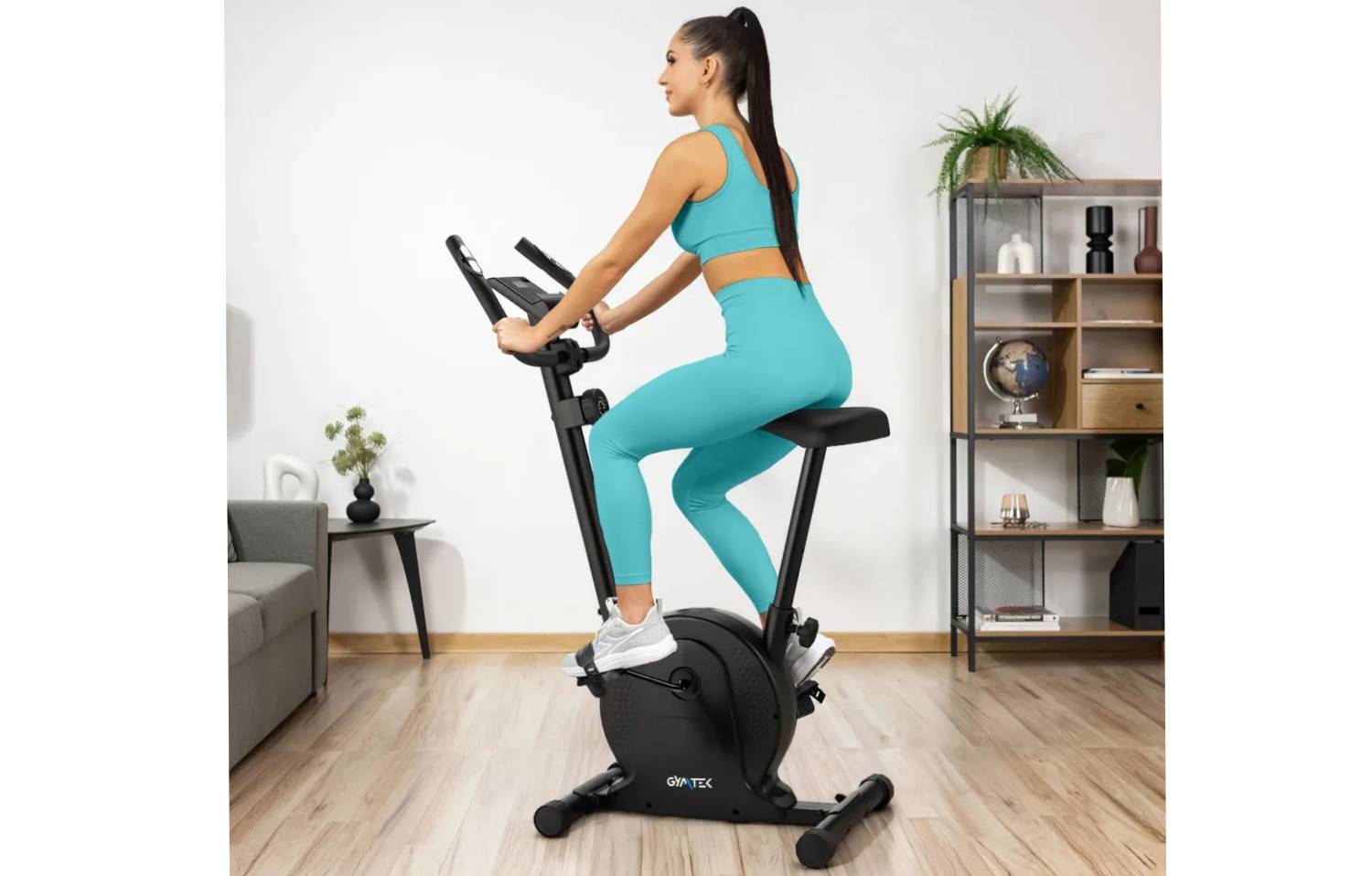 Велотренажер Gymtek XB500 магнитный черный 12 Велотренажер Gymtek XB500 магнитный черный 12