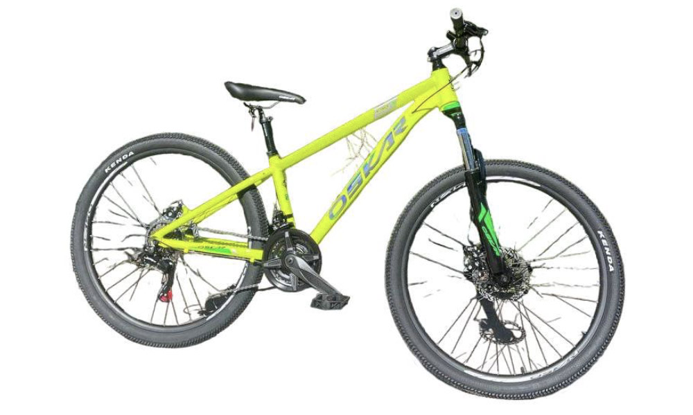 Велосипед Oskar Attack, 26", розмір XS (13"), жовтий 3