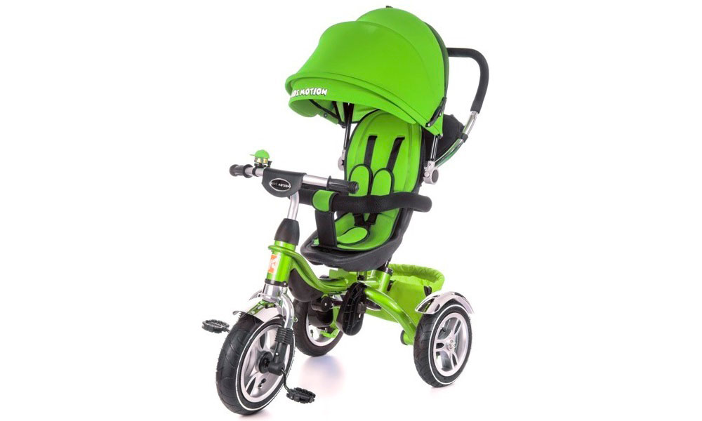 Велосипед детский 3х колесный Kidzmotion Tobi Pro  Зеленый