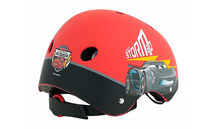 Фотография Шлем велосипедный Dysney Pixar Cars, размер S (51-55 см)  Red