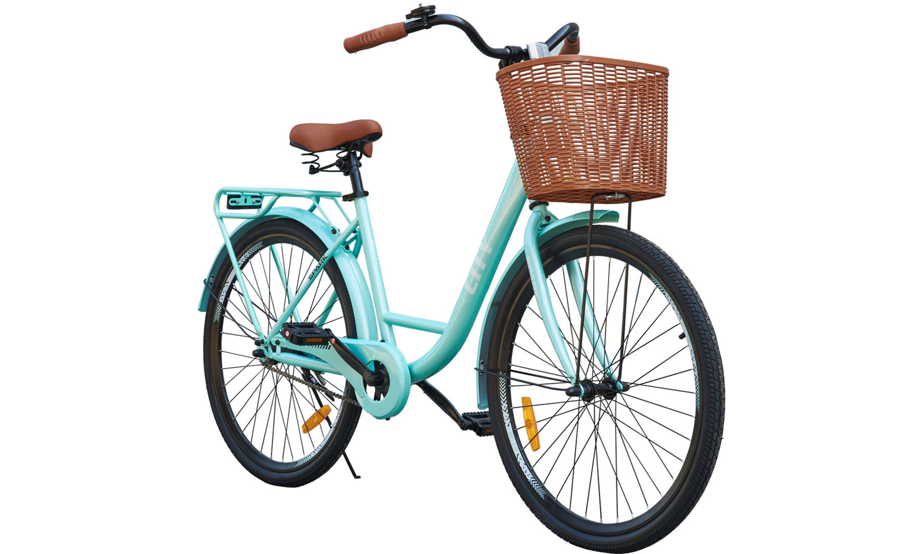 Велосипед SPARK CITY MOVA 26", розмір М рами 17", бірюзовий 10 Велосипед SPARK CITY MOVA 26", розмір М рами 17", бірюзовий 10